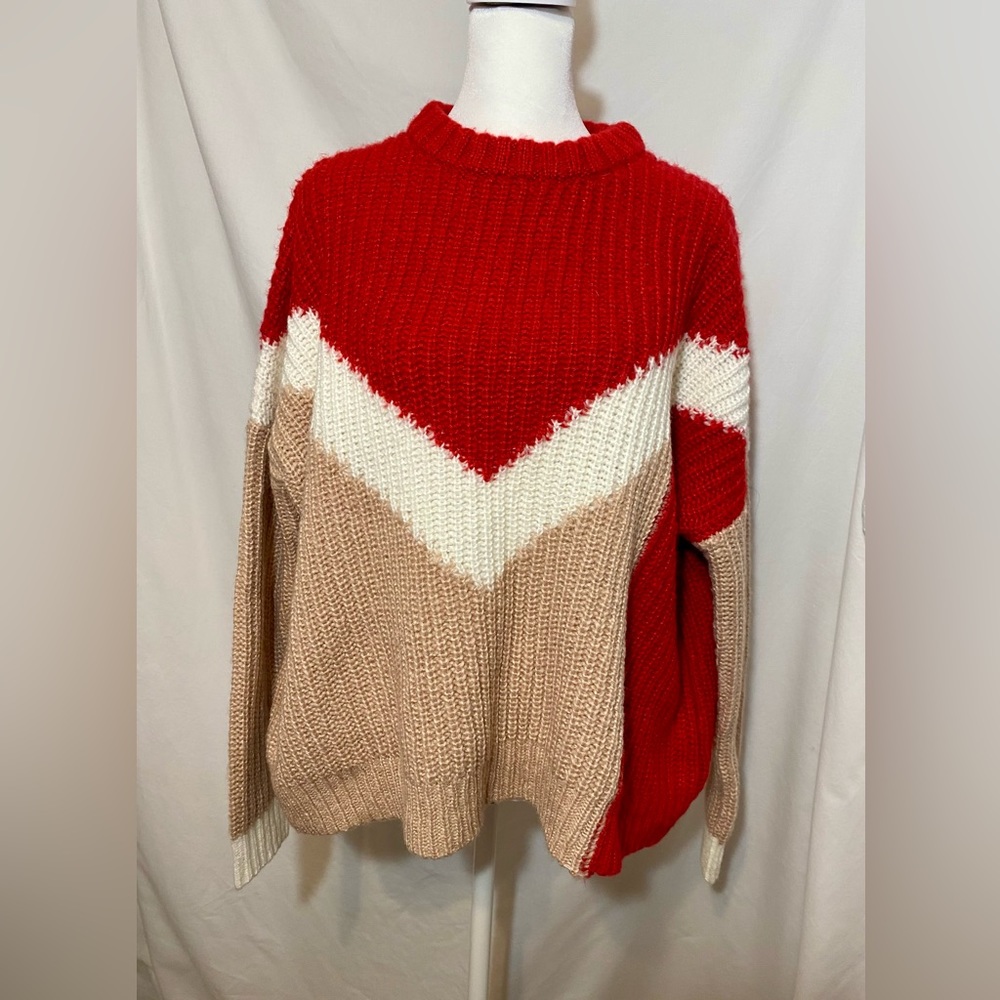 NWT ASOS Geometric Colorful Sweater